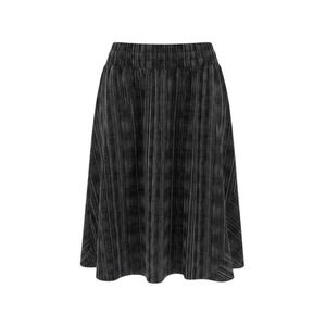 Athleta Plus Size Athleisure Casual Midi Skirt Textured Stripe EUC Gorpcore